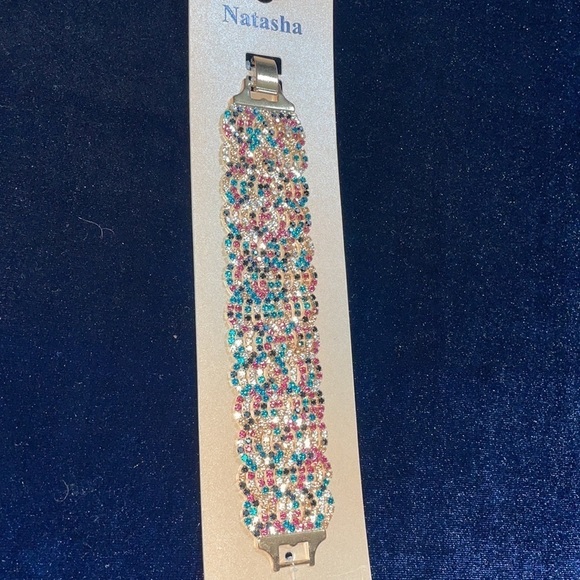 Natasha Bracelet Multi Color Stone Statement Bracelet Limited Edition ๐ ๐ ๐ฅ - Picture 9 of 11